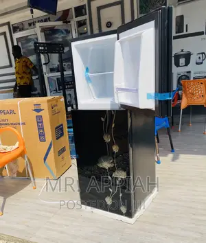 Extremely Cooling Pearl Pf 217t-2b 2 Door Fridge(Mirror) 