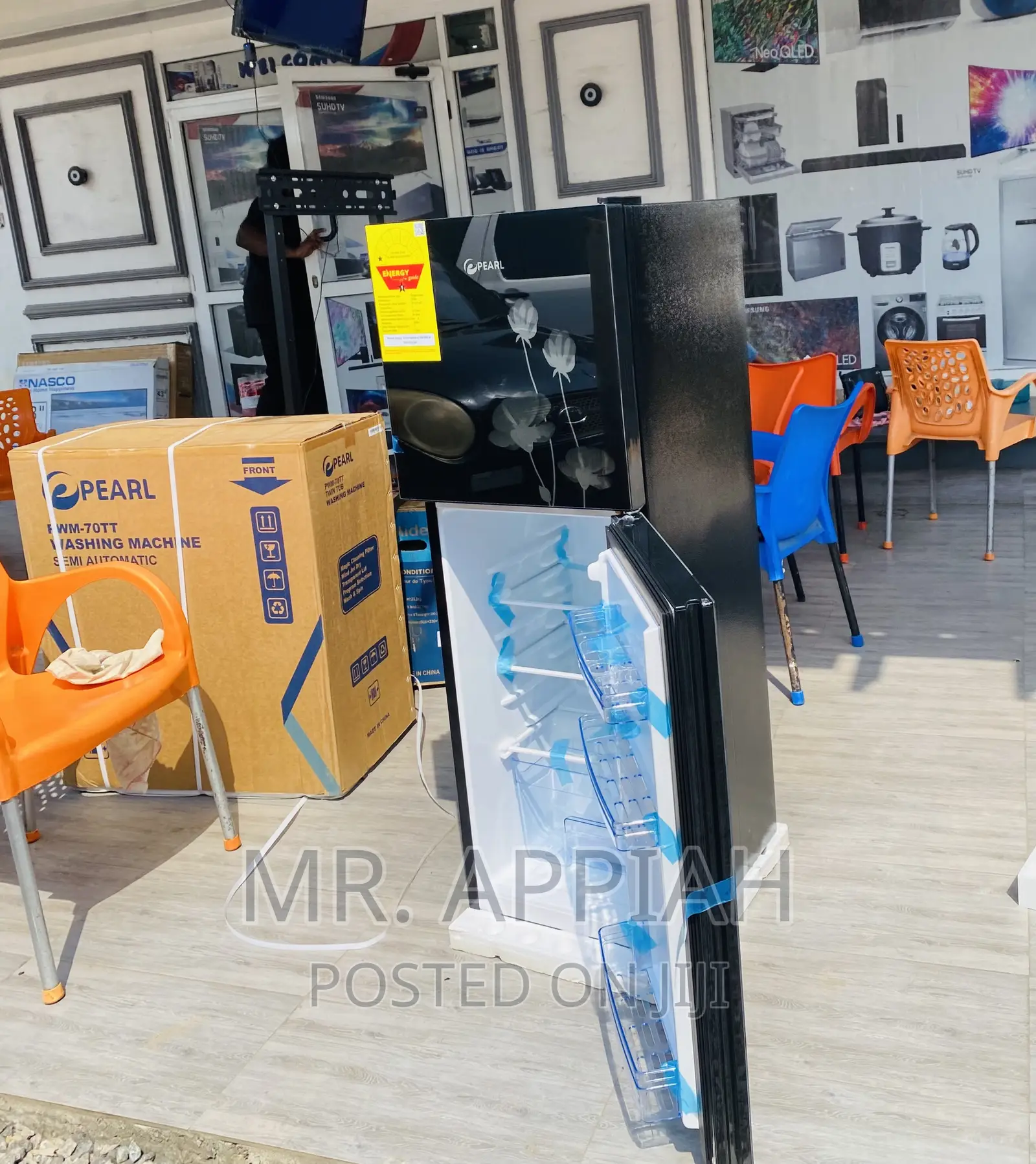 Fresh in Box Pearl Pf 217t-2b Double Door Fridge(Mirror).