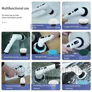 Rechargeable Cleaning Brush (3 Heads)