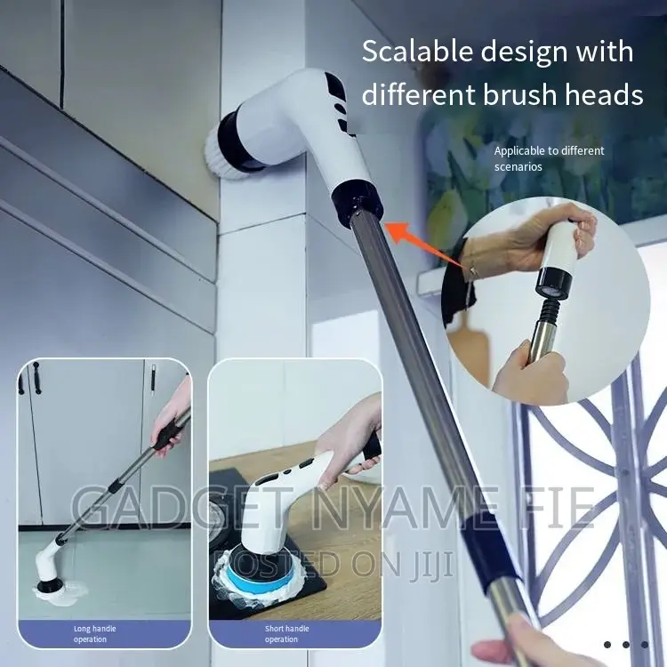 Rechargeable Cleaning Brush (3 Heads)