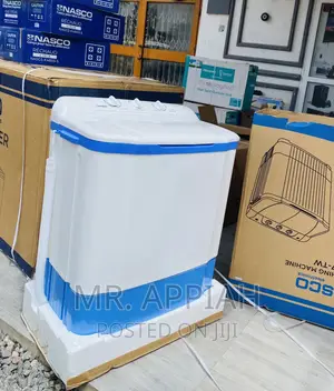 Authentic Nasco 7kg Twin Tap Electric Washing Machine.