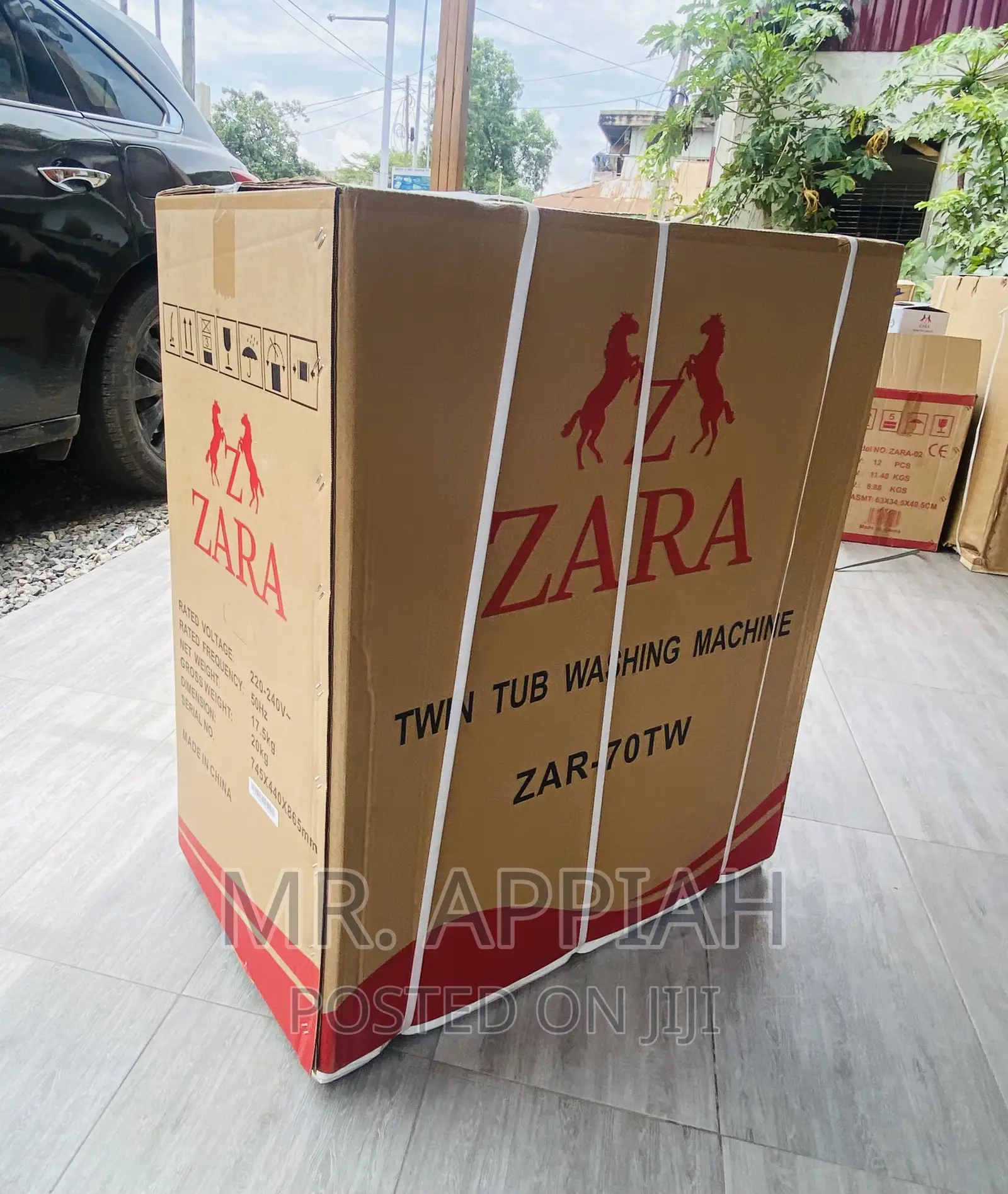Energy Sufficient Zara 7kg Twin Tap Washing Machine.