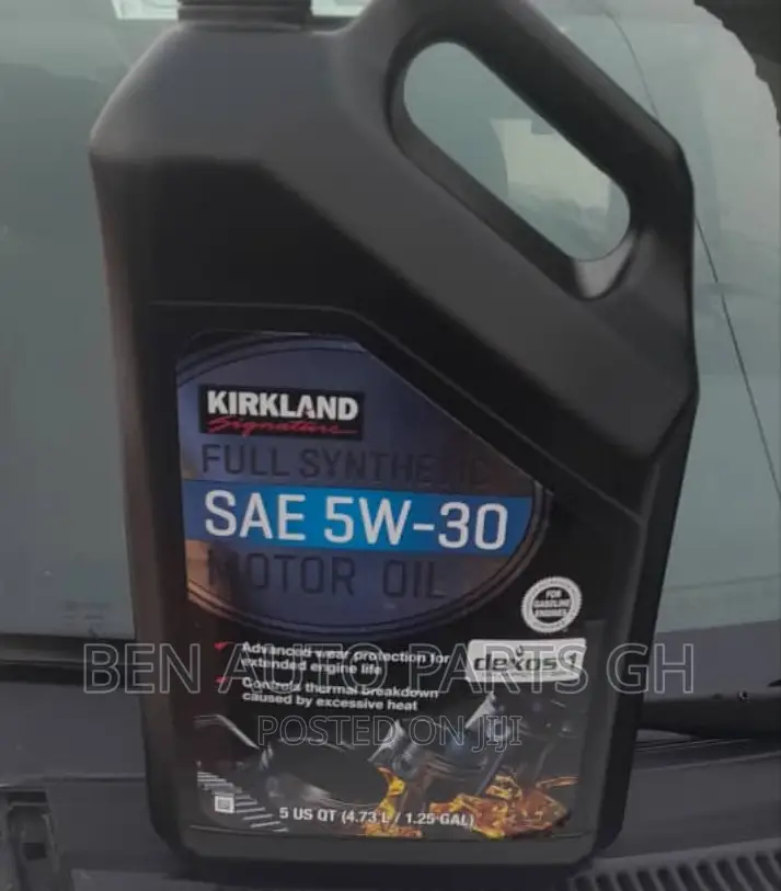 Kirkland Signature 5w30 Full Synthetic Motor Oil, 5Quart in Accra