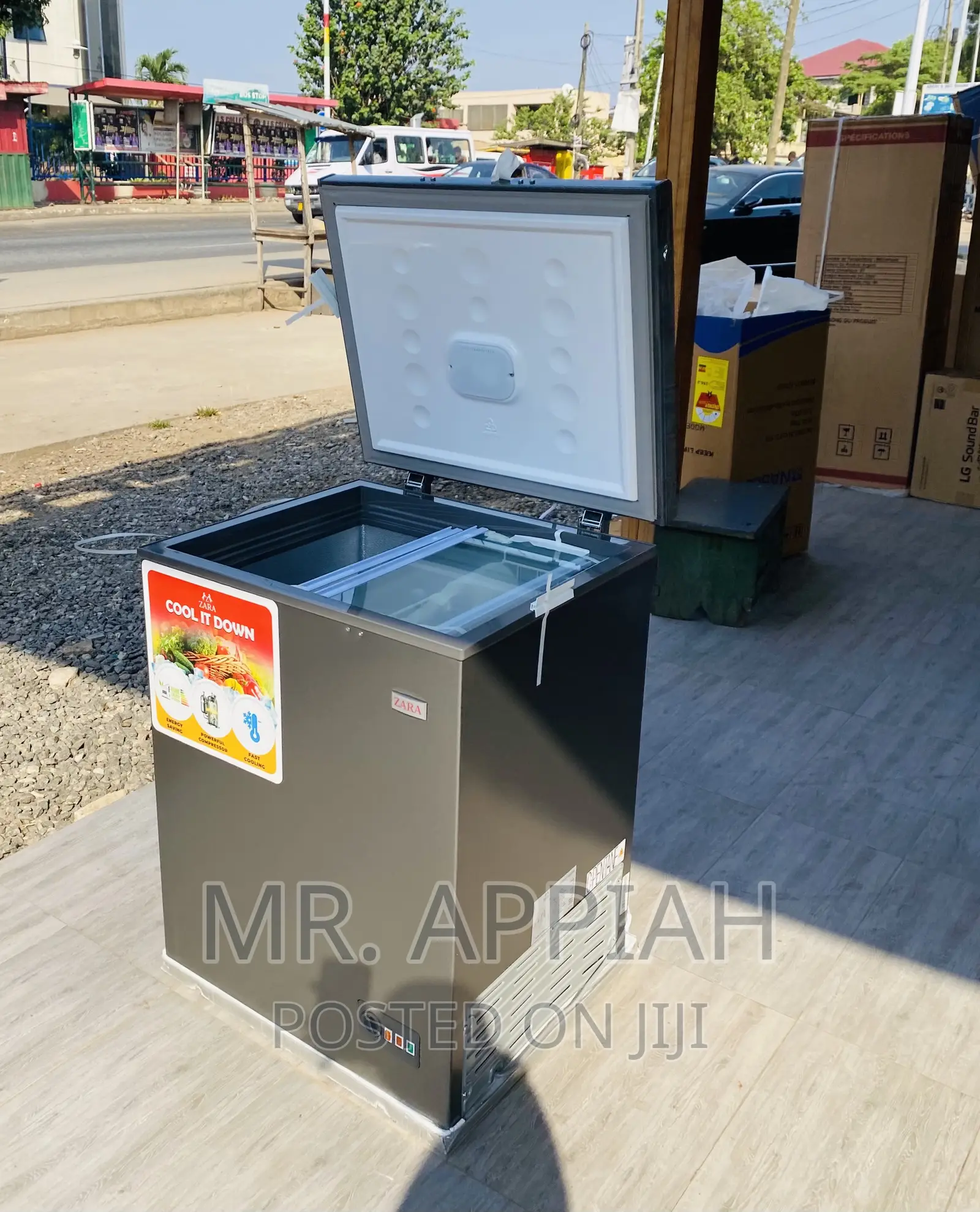 Electric Zara 200ltr Single Door Chest Freezer(260s).