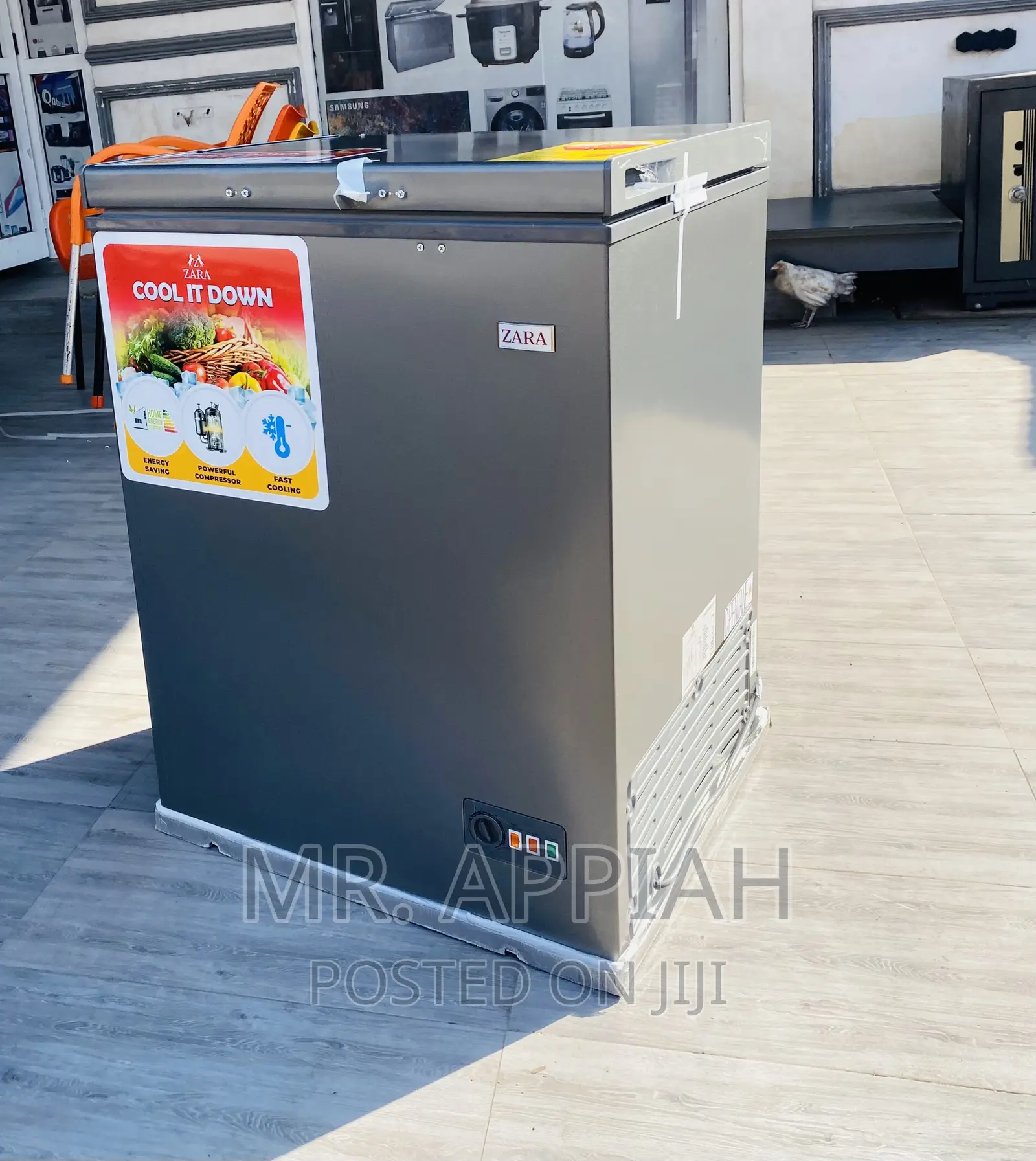 Latest Zara 260s Single Door Electric Chest Freezer.
