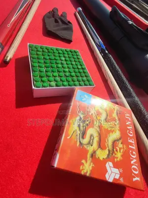 Adjustable Snooker Sticks, It's Bag and Glove