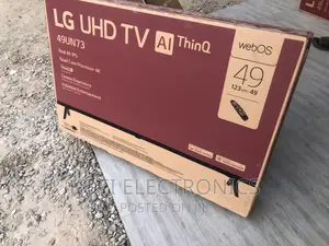 Clear Picture Quality LG 49" LED UHD HDR Smart TV -