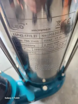 Leo Sewage Pump
