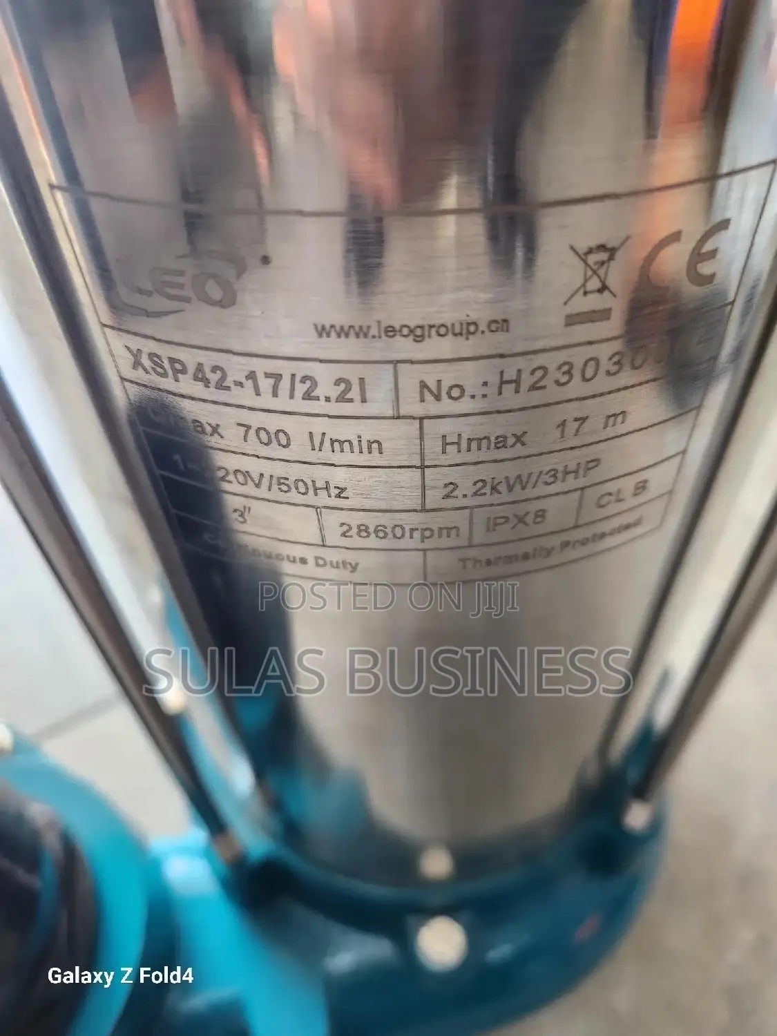 Leo Sewage Pump