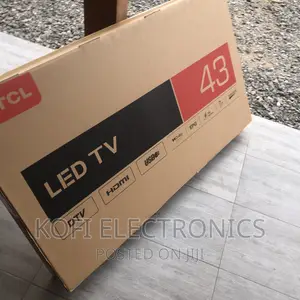 Digital TCL TV 43 FHD Basic Black 43D3200