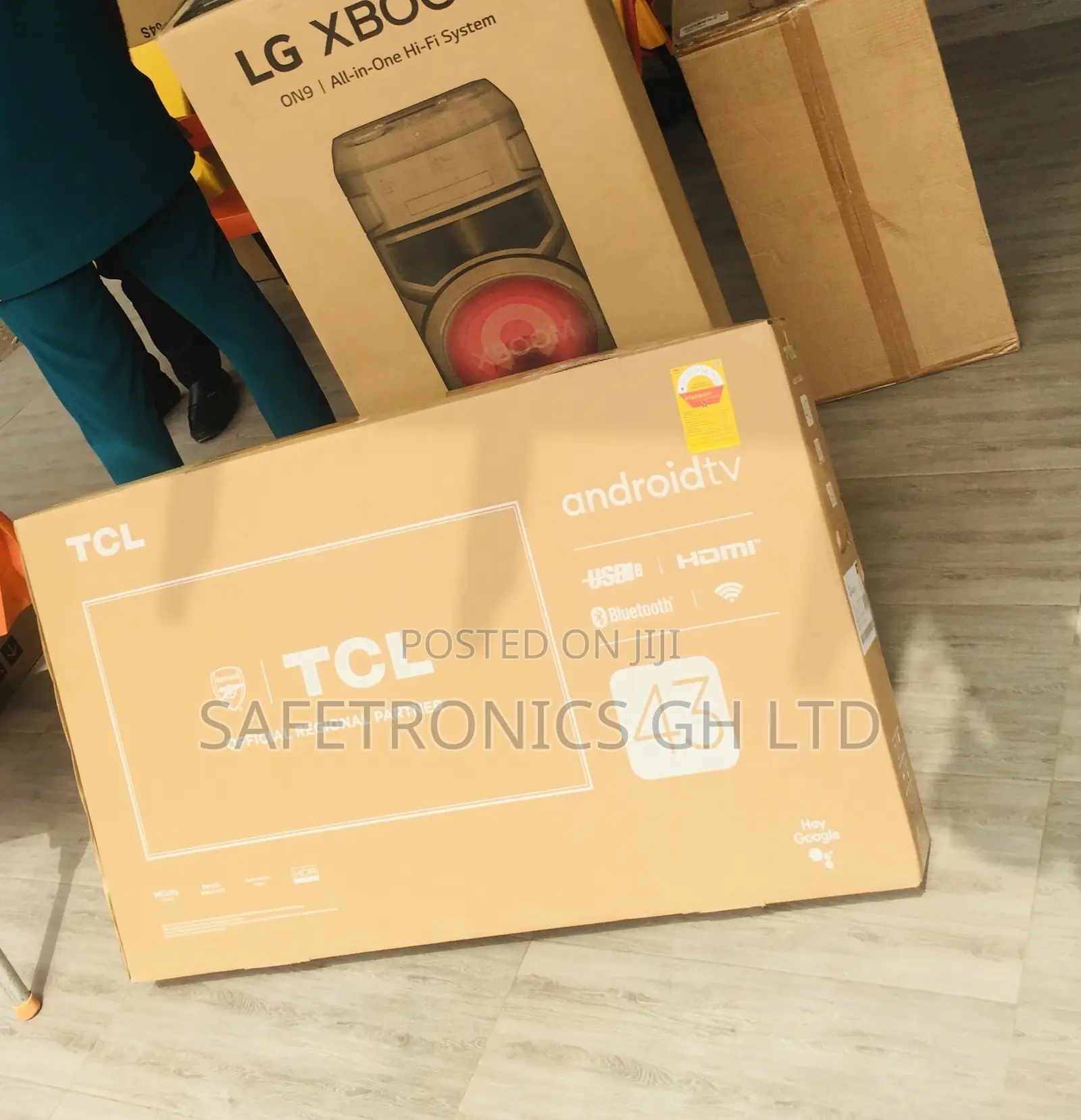 TCL 43 Inches Glossy LED Black Electric P635 Smart Tv