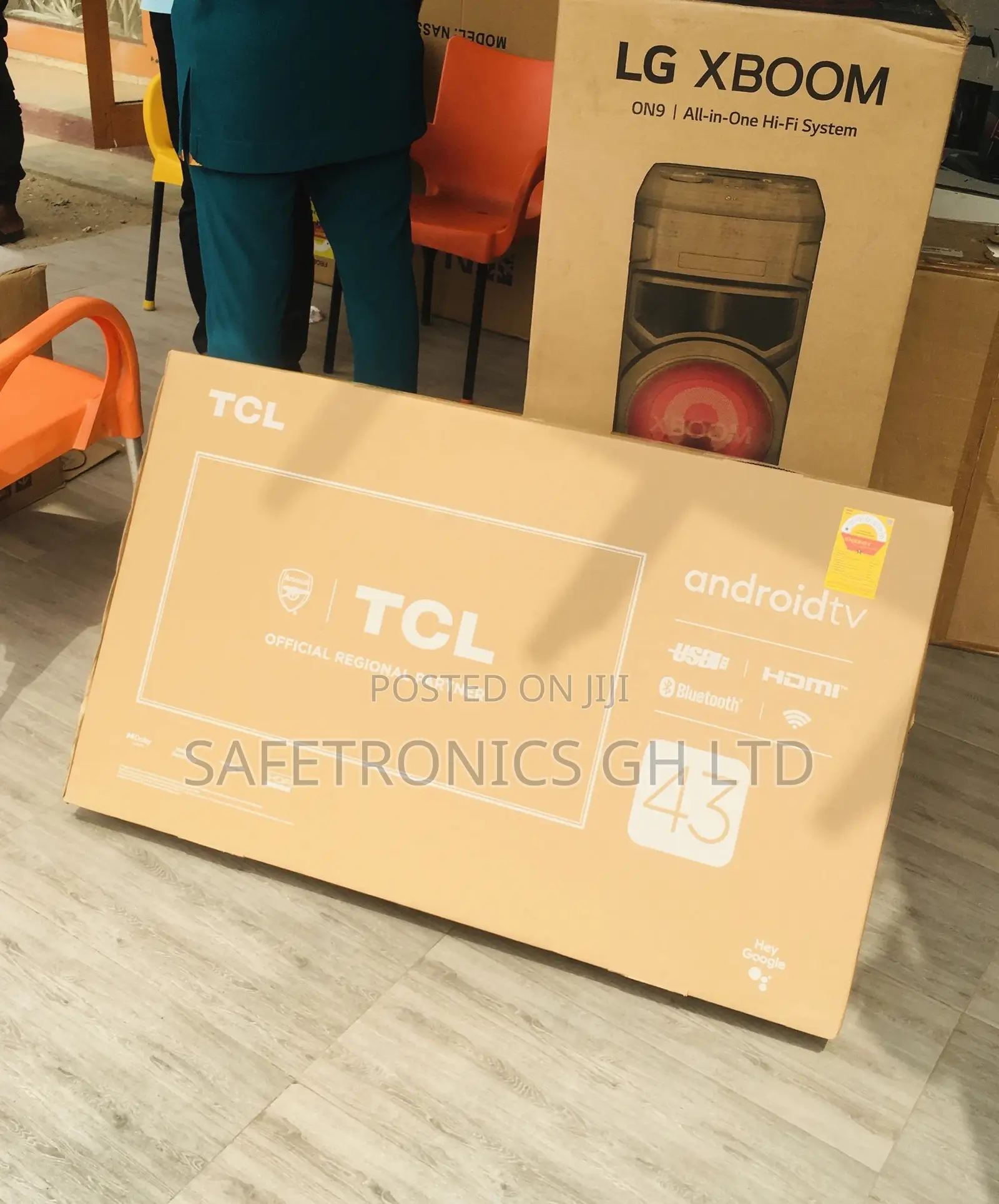HDR Black Glossy LED Electric 43 Inches TCL P635 Tv