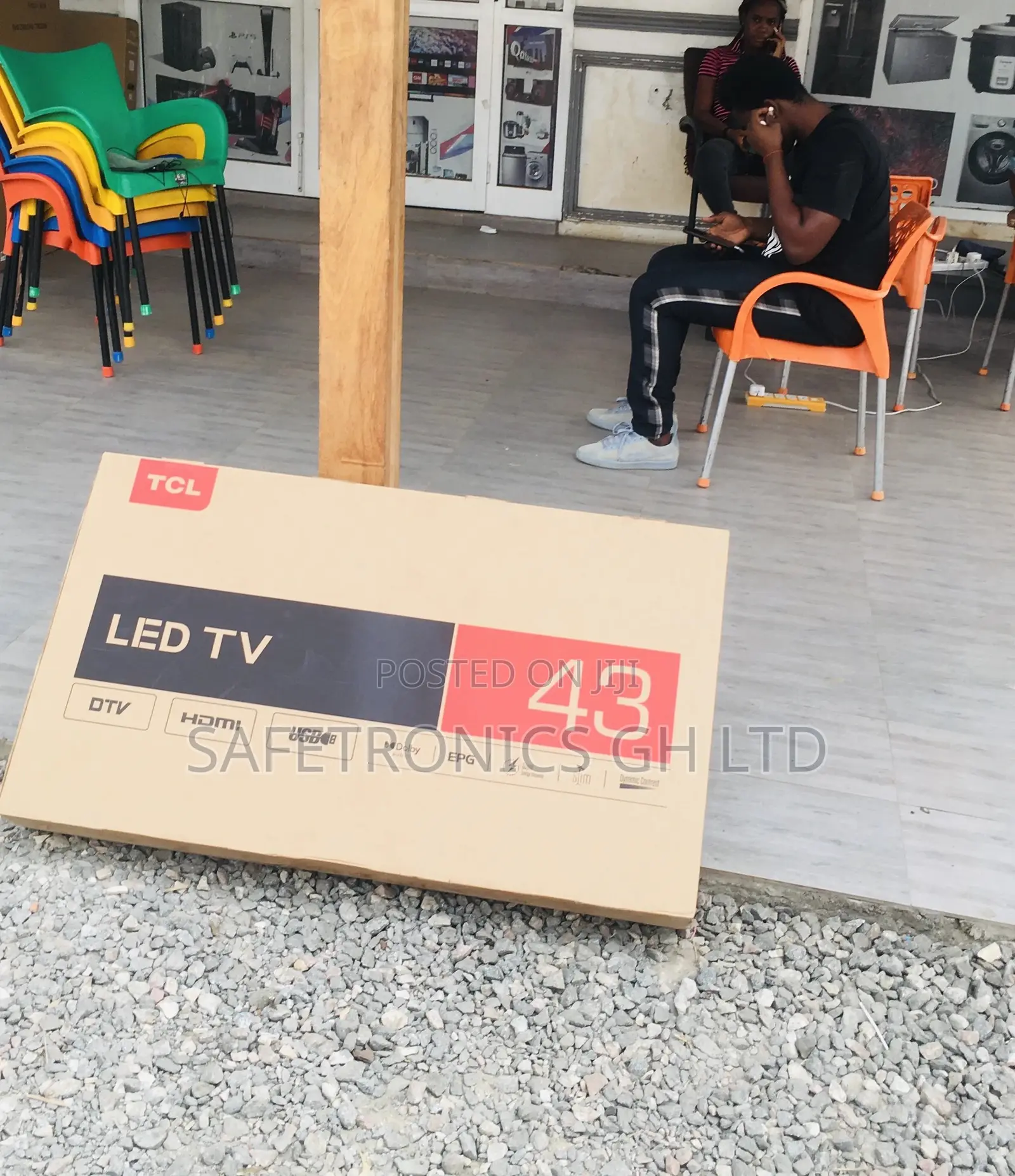 TCL HDR Full HD Black Electric Glossy LED D3200 43 Inches Tv