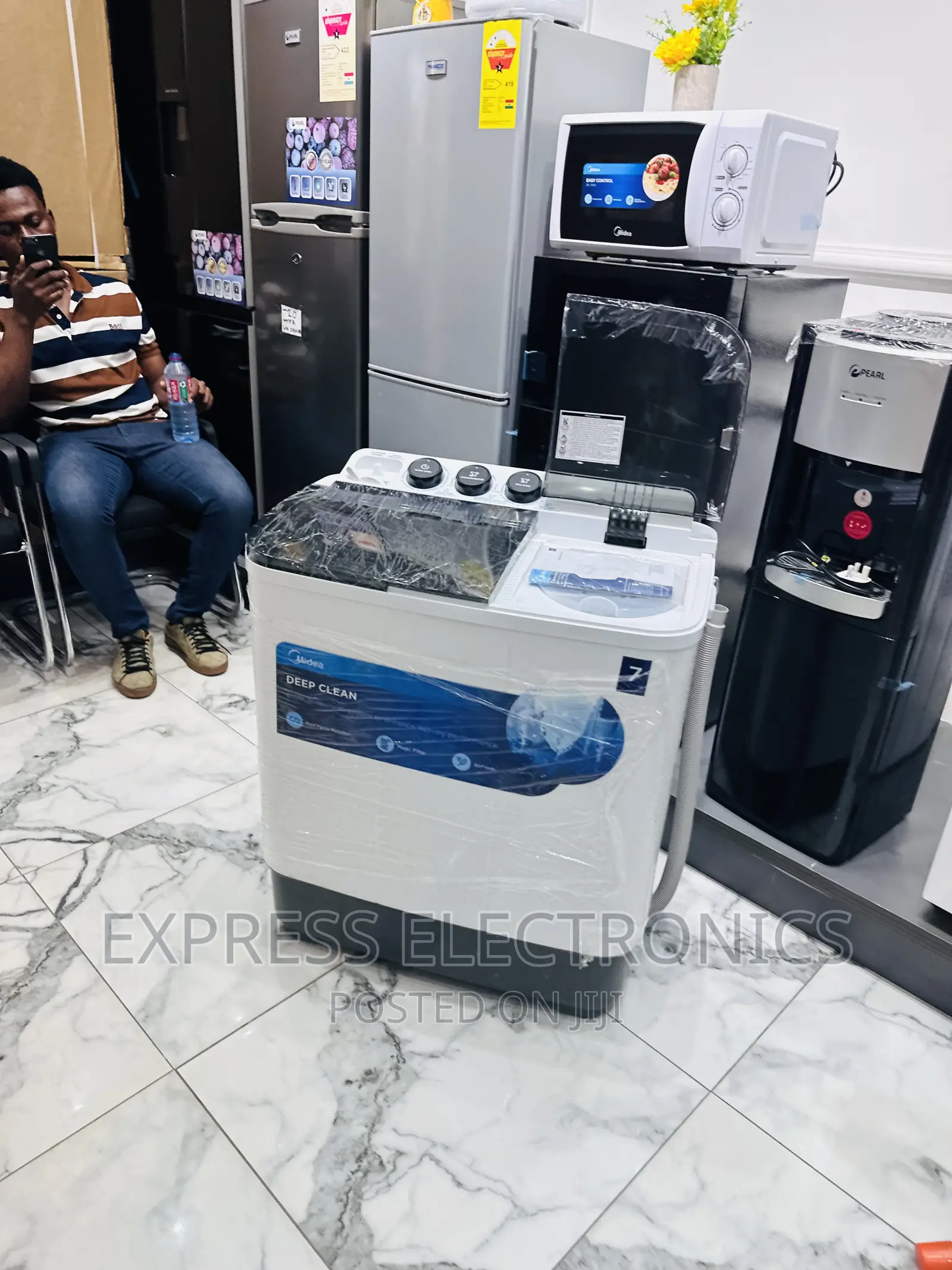 Very Cool  Price Midea Topload Washing 7kg Twintub