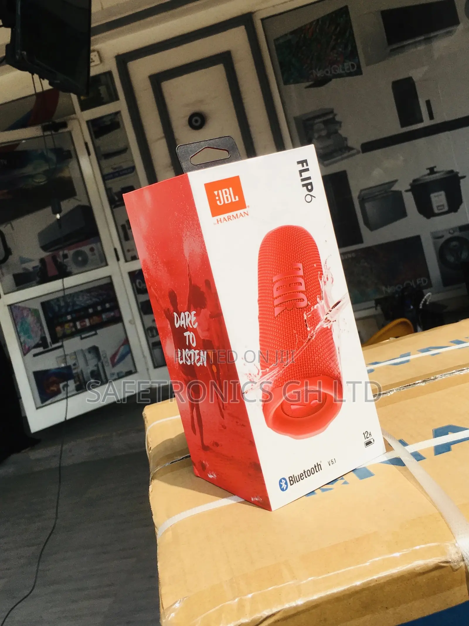 Wireless Bluetooth Pink JBL Flip 6 Electric Speaker