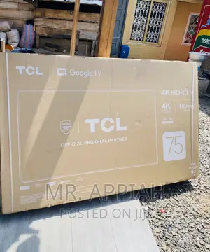 Buy Authentic TCL 75p635 75 Inch HDR Smart Tv(Black).