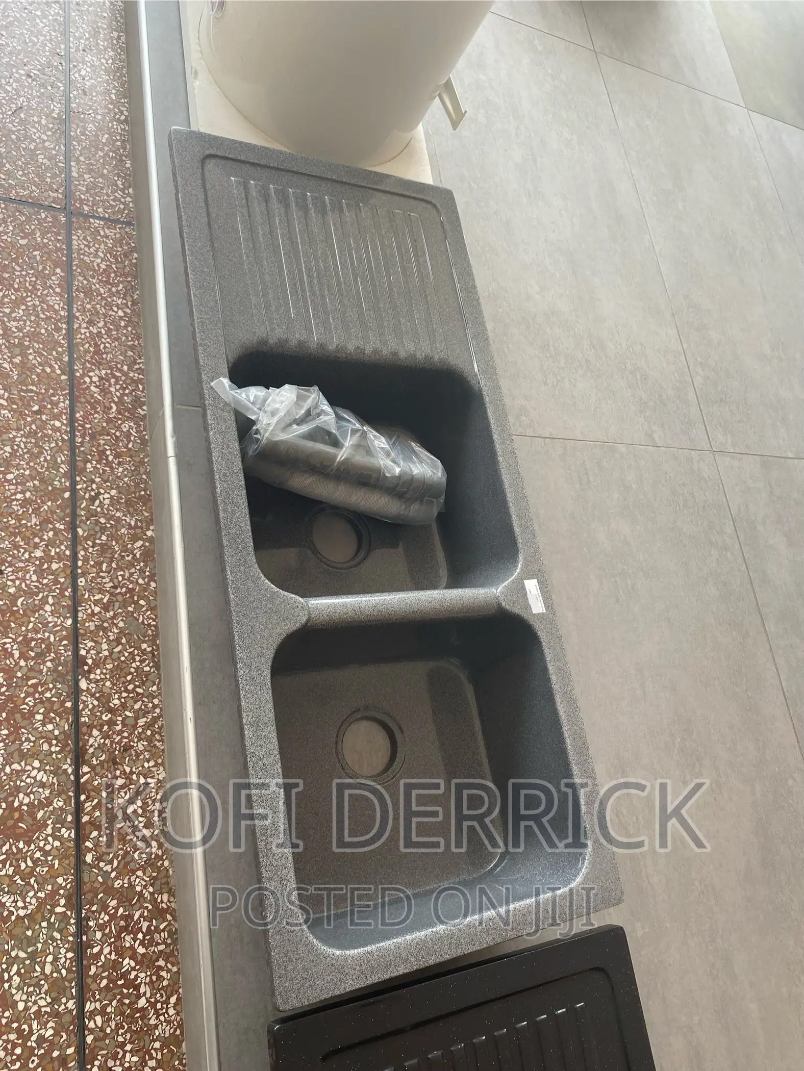 Fibre Kitchen Sink (Grey)
