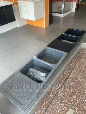 Fibre Kitchen Sink (Grey)