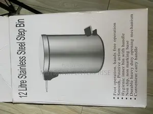 Stainless Steel Step Trash Bin,12l