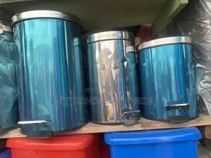 Stainless Steel Step Trash Bin,12l