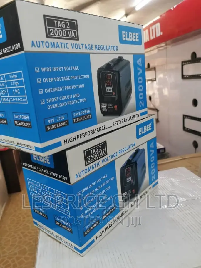 Elbee 2000VA Stabilizer Extra Powerful