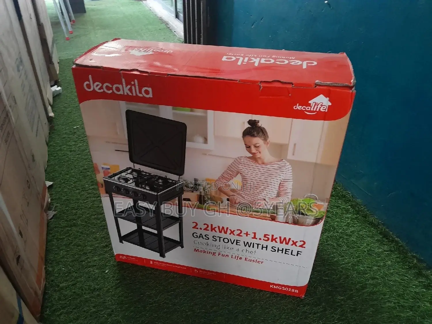 Fresh in Box Gas Stove Decakila