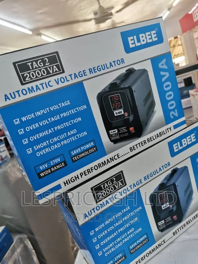 Overvoltage Protection Elbee 2000VA Stabilizer