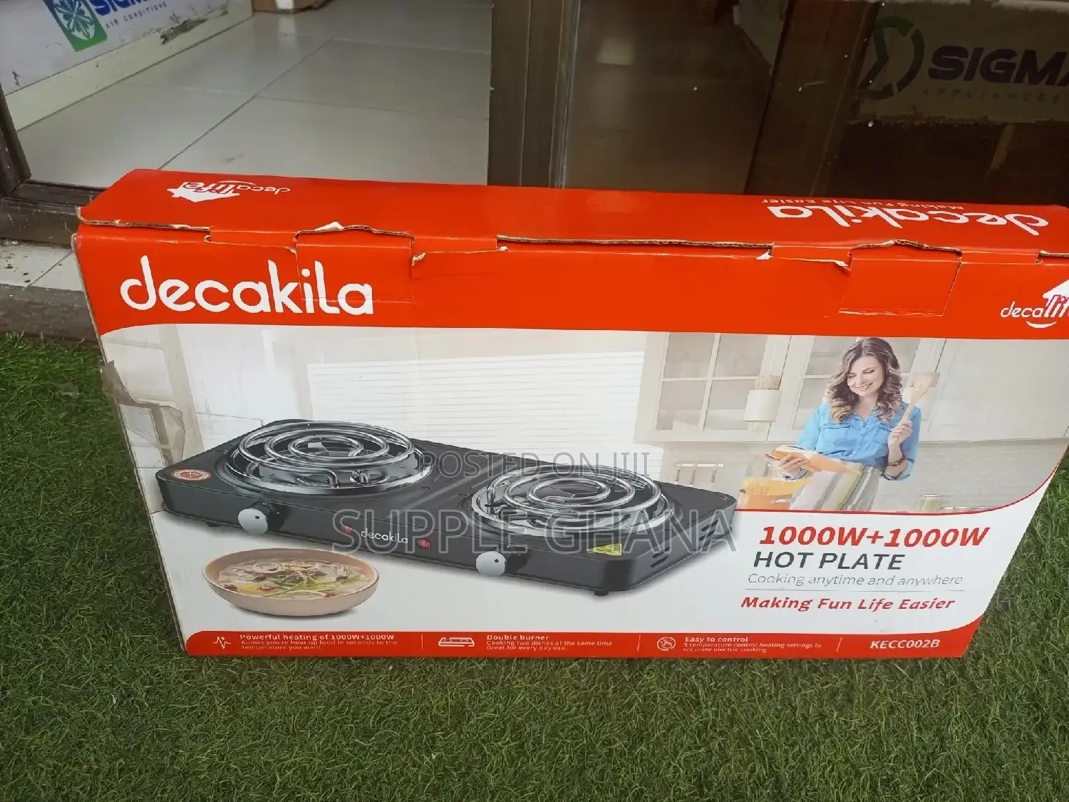 Decakila 1000w Hot Plate