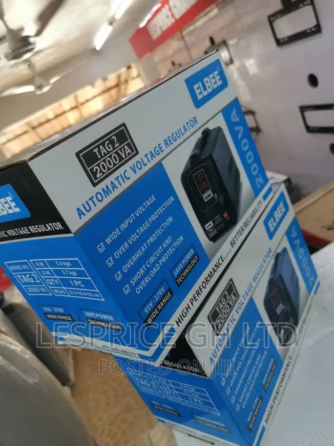Energetic Elbee 2000VA Voltage Stabilizer
