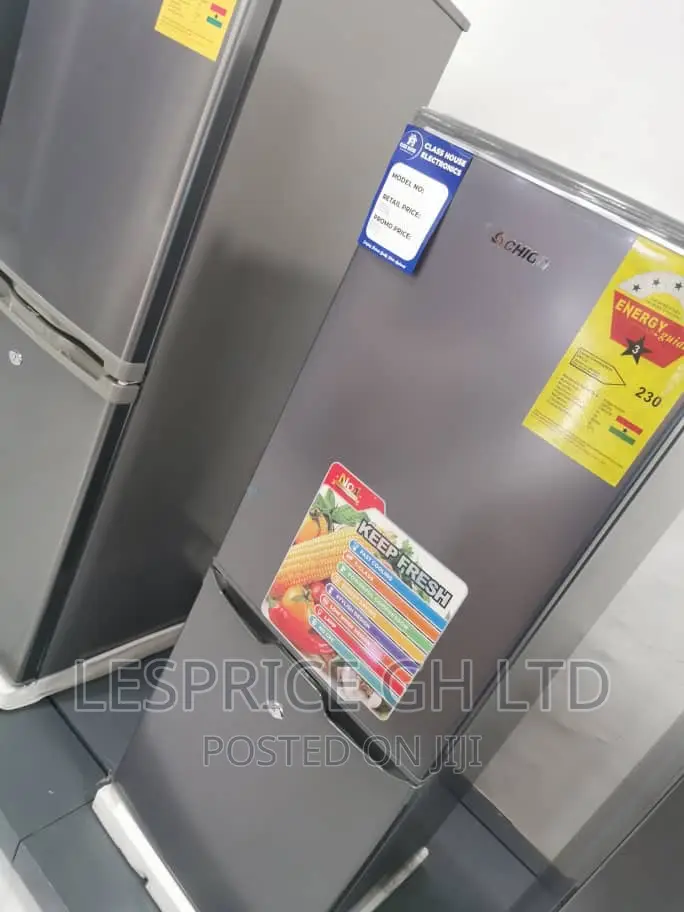 Brand New Chigo 126L Double Door Fridge