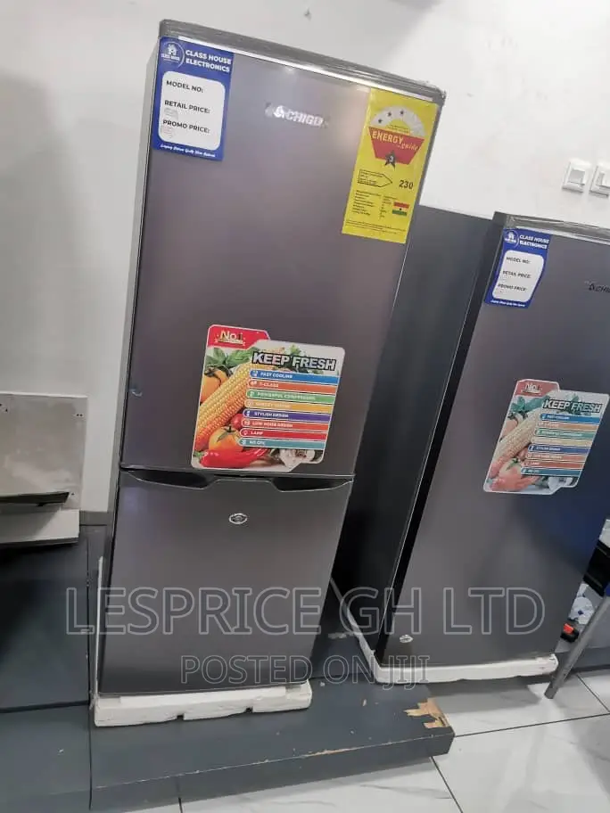 Chigo 126L//Deep Cooling Double Door Fridge