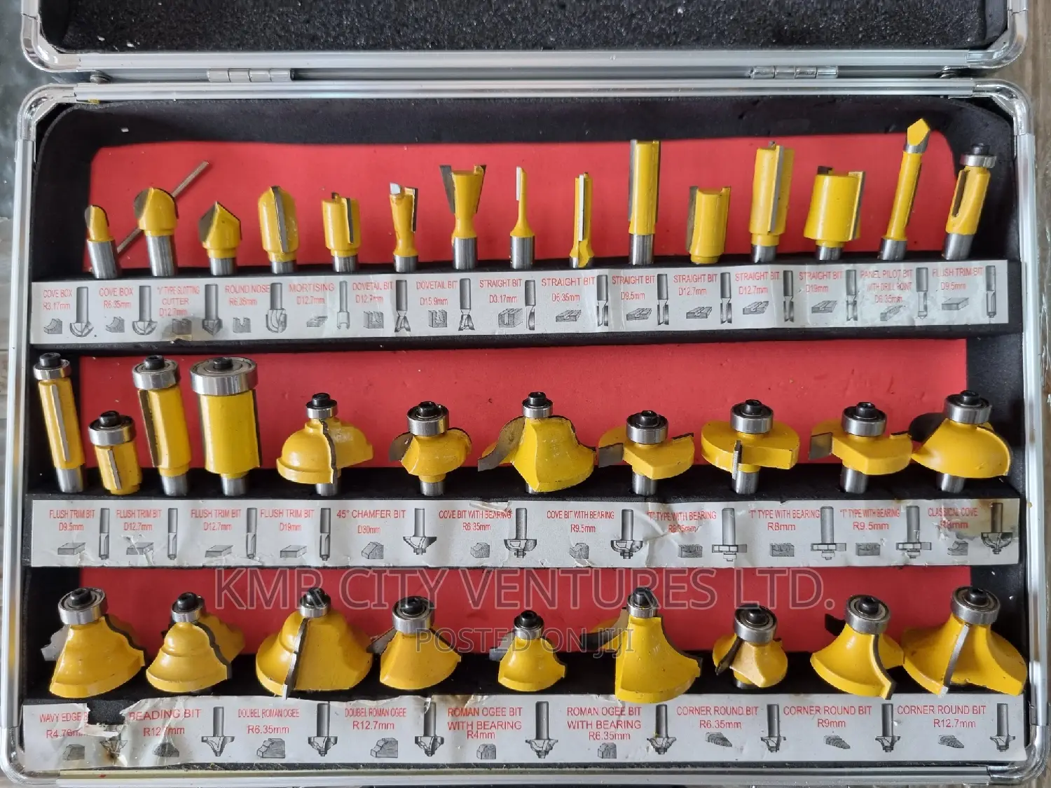 35 PCS Router Bit Set