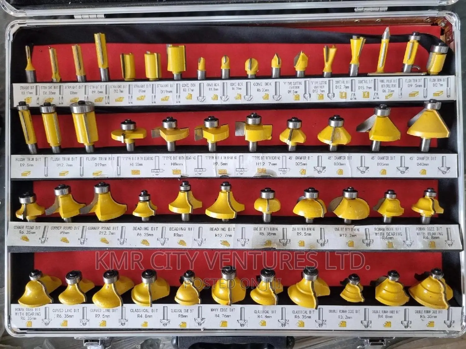50pcs Router Bit Set