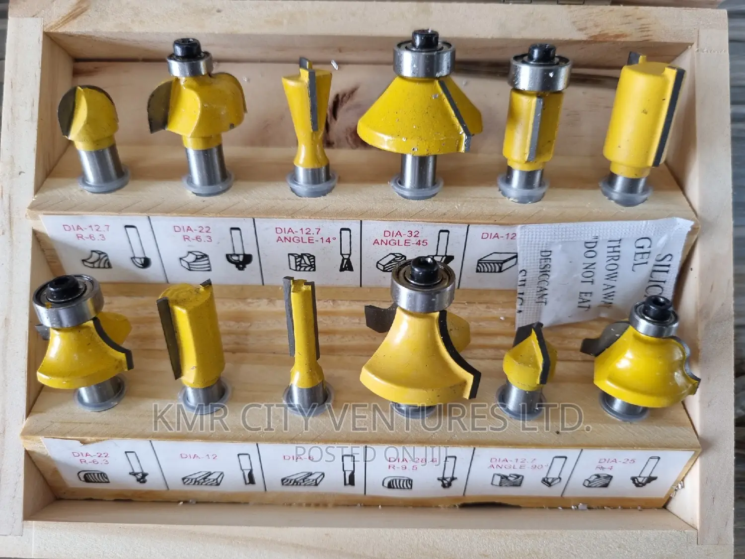 12pcs Router Bit Set