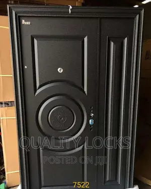 Black Sed Security Door