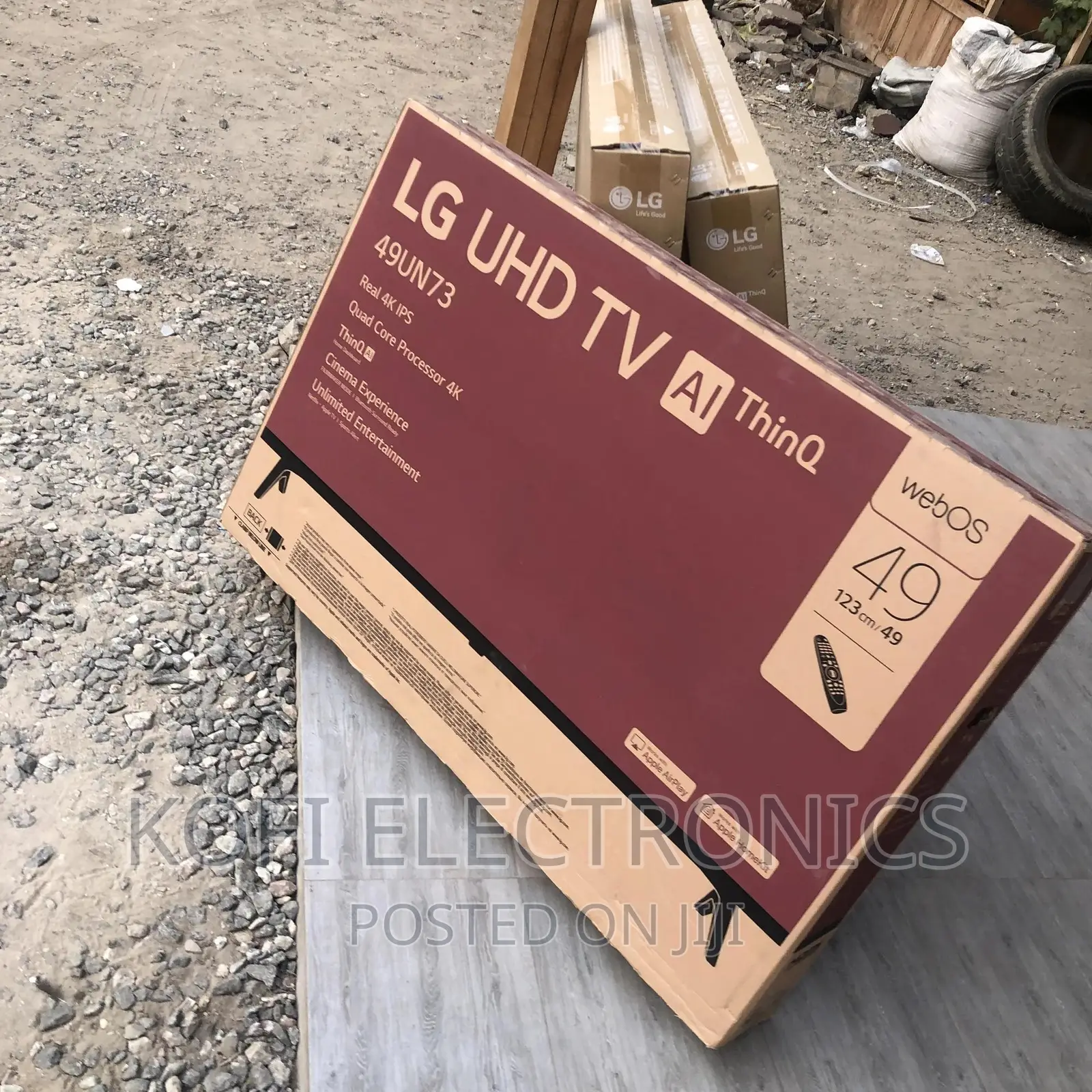 Mr-20 LG Ultra HD Smart LED TV 49un7340pvc 49"