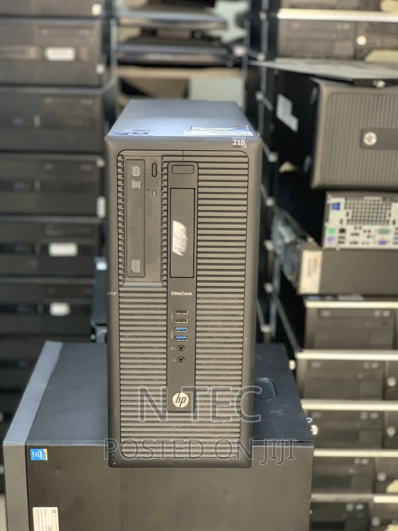 Desktop Computer HP EliteDesk 800 8GB Intel Core I5 HDD 500GB