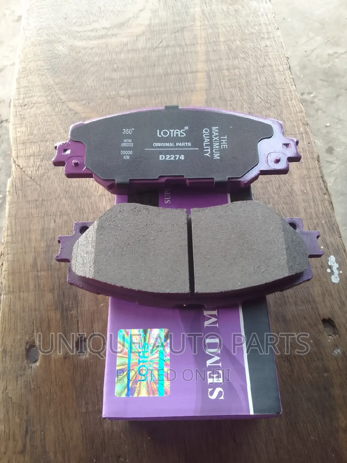 Lotas Brake Pad for Corolla 2009-2013 Modules