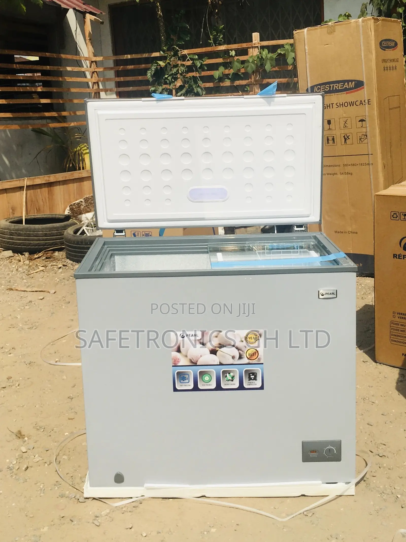 Electric Pearl 200 Liters Chestfreezer PCF-240 Singledoor