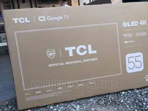 Google Duo-TCL 55′′ TV – QLED Smart Android Frameless Tv