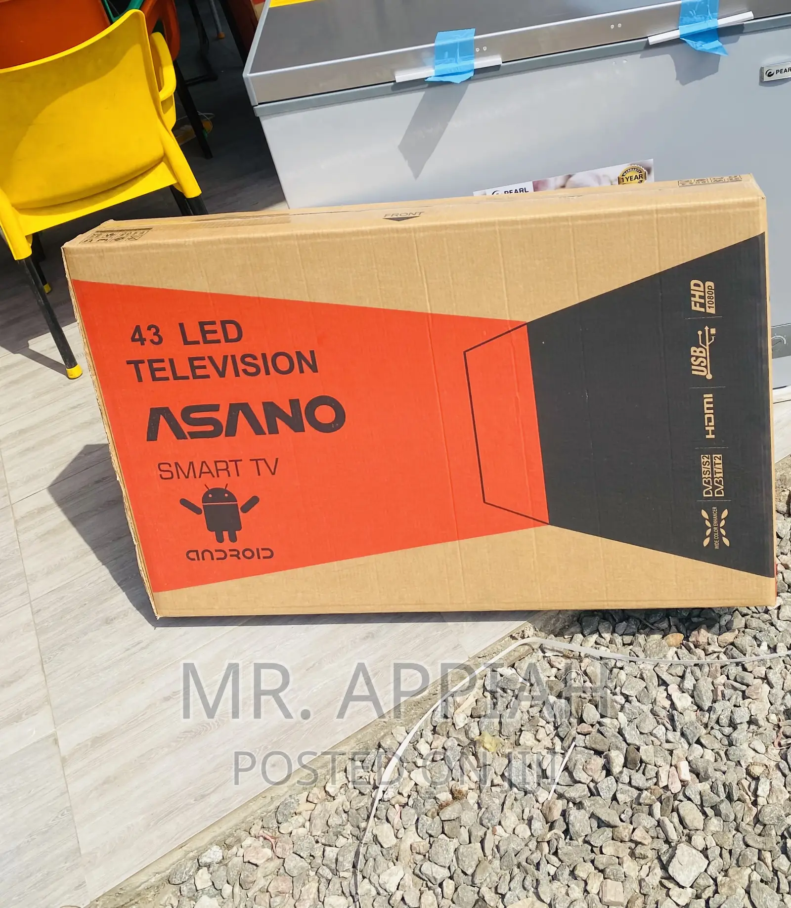 Purchase Original Asano 43” Satellite Smart Electric Tv