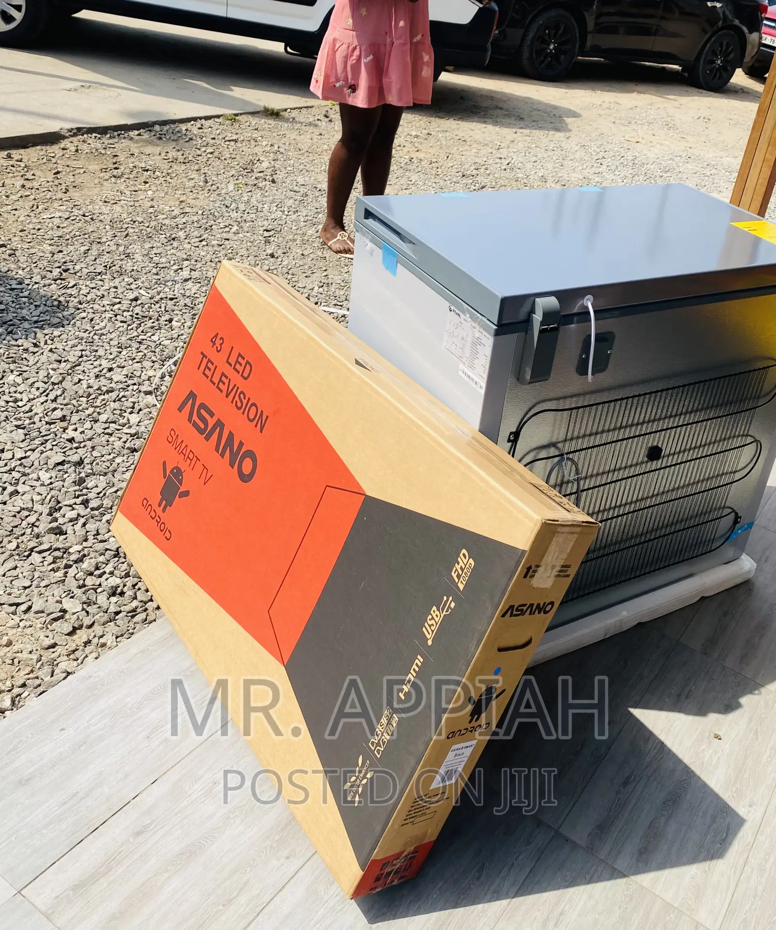 Purchase Adorable Asano 43” Satellite Smart Electric Tv.
