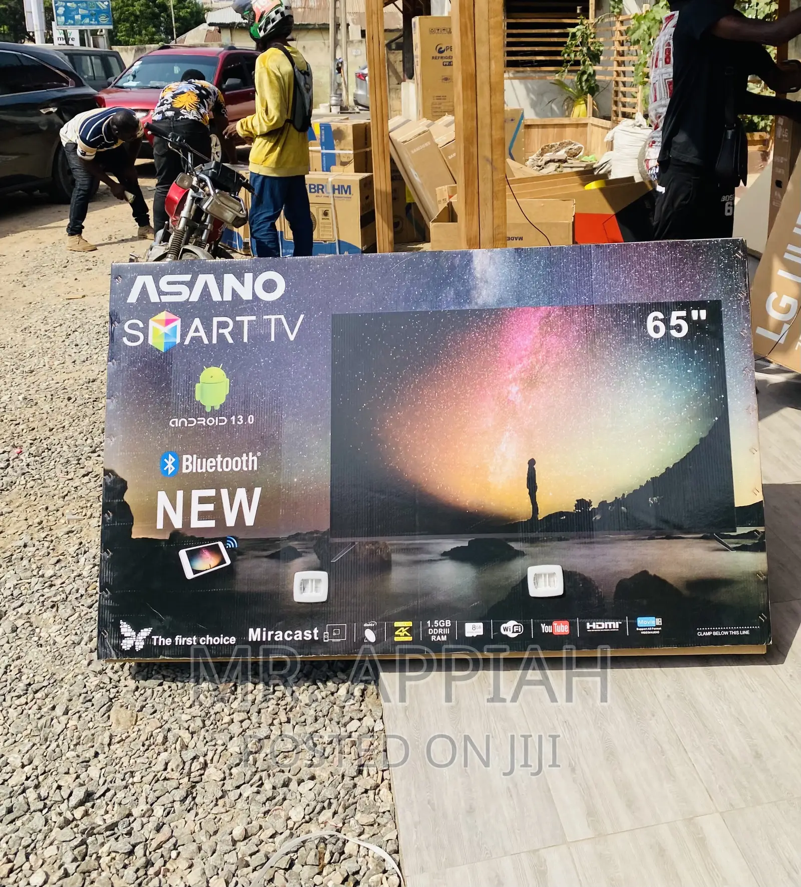 Buy Classic Asano 65 Inch Uhd Smart Bluetooth Tv(Black).