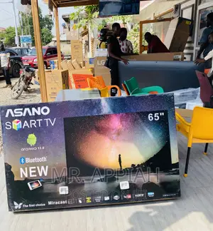 Energy Efficient Asano 65 Inch Uhd Smart Bluetooth Tv.