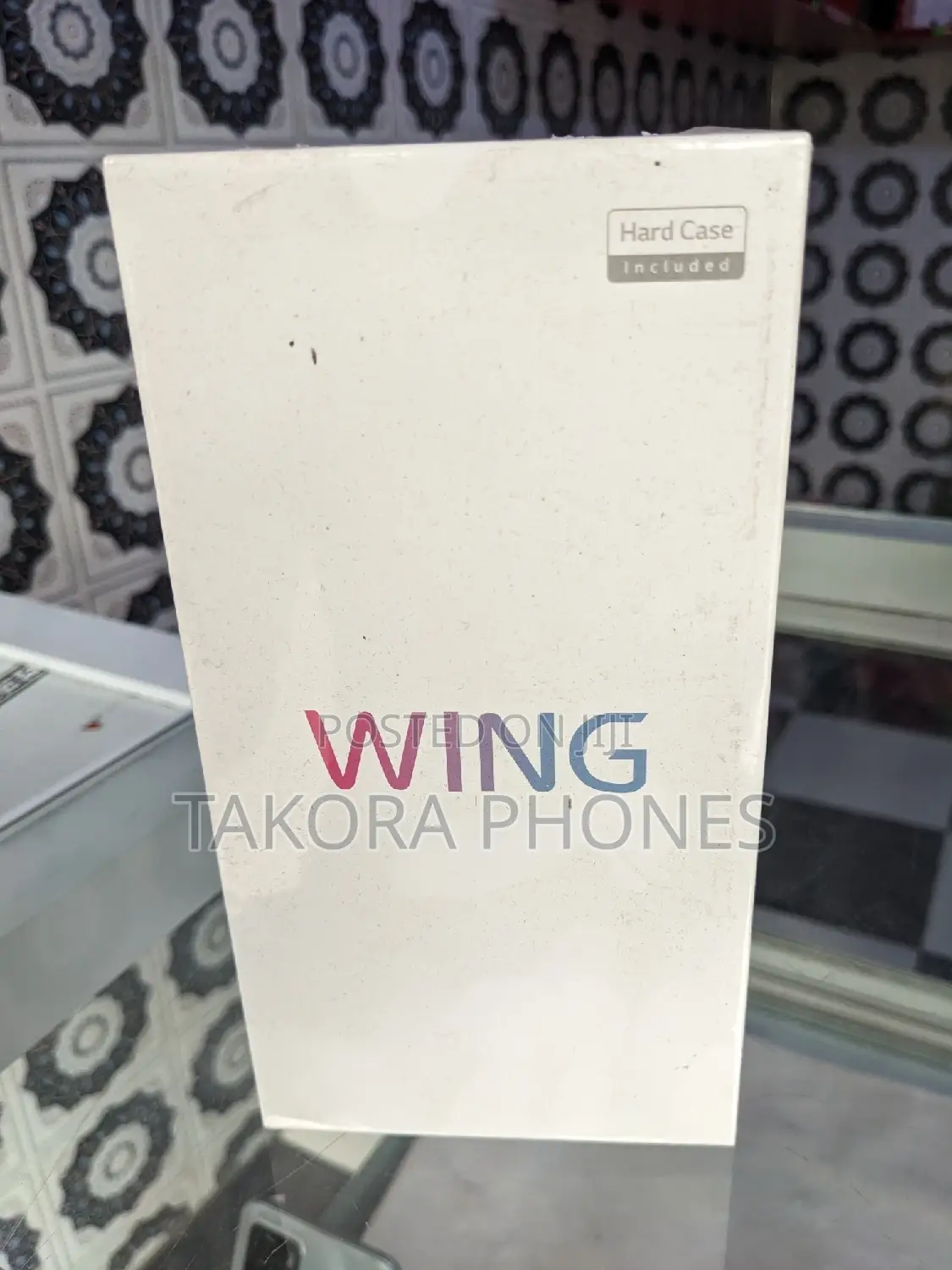 New LG Wing 5G 256 GB Black