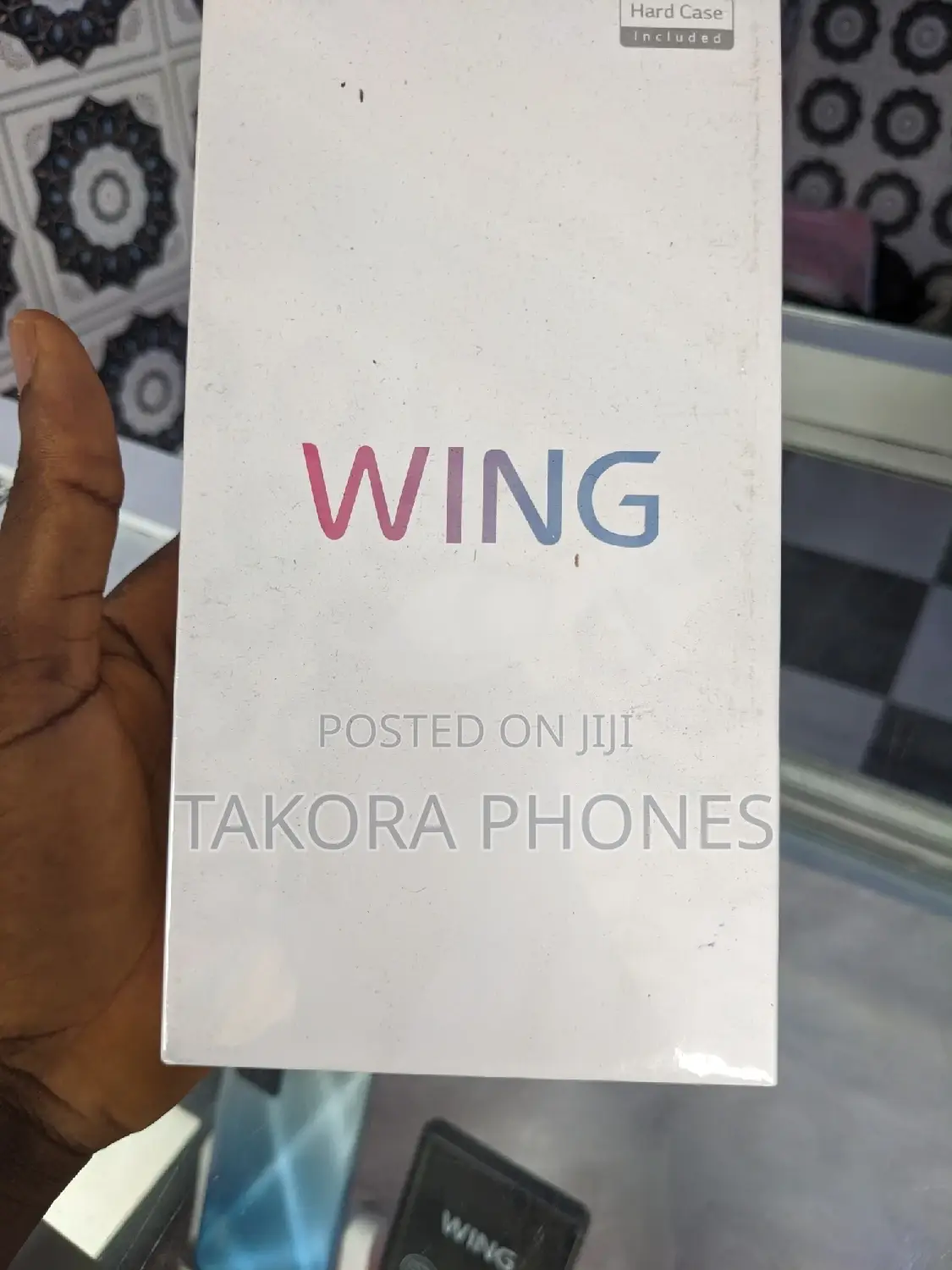 New LG Wing 5G 256 GB Black
