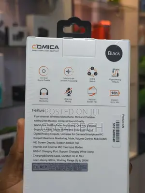 Comica Vimo Q 4 Channel Wireless Microphone