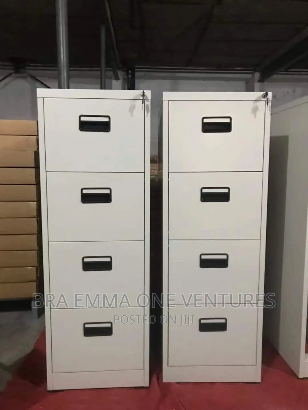 Brand New New Metallic Cabinet With Four Drawers