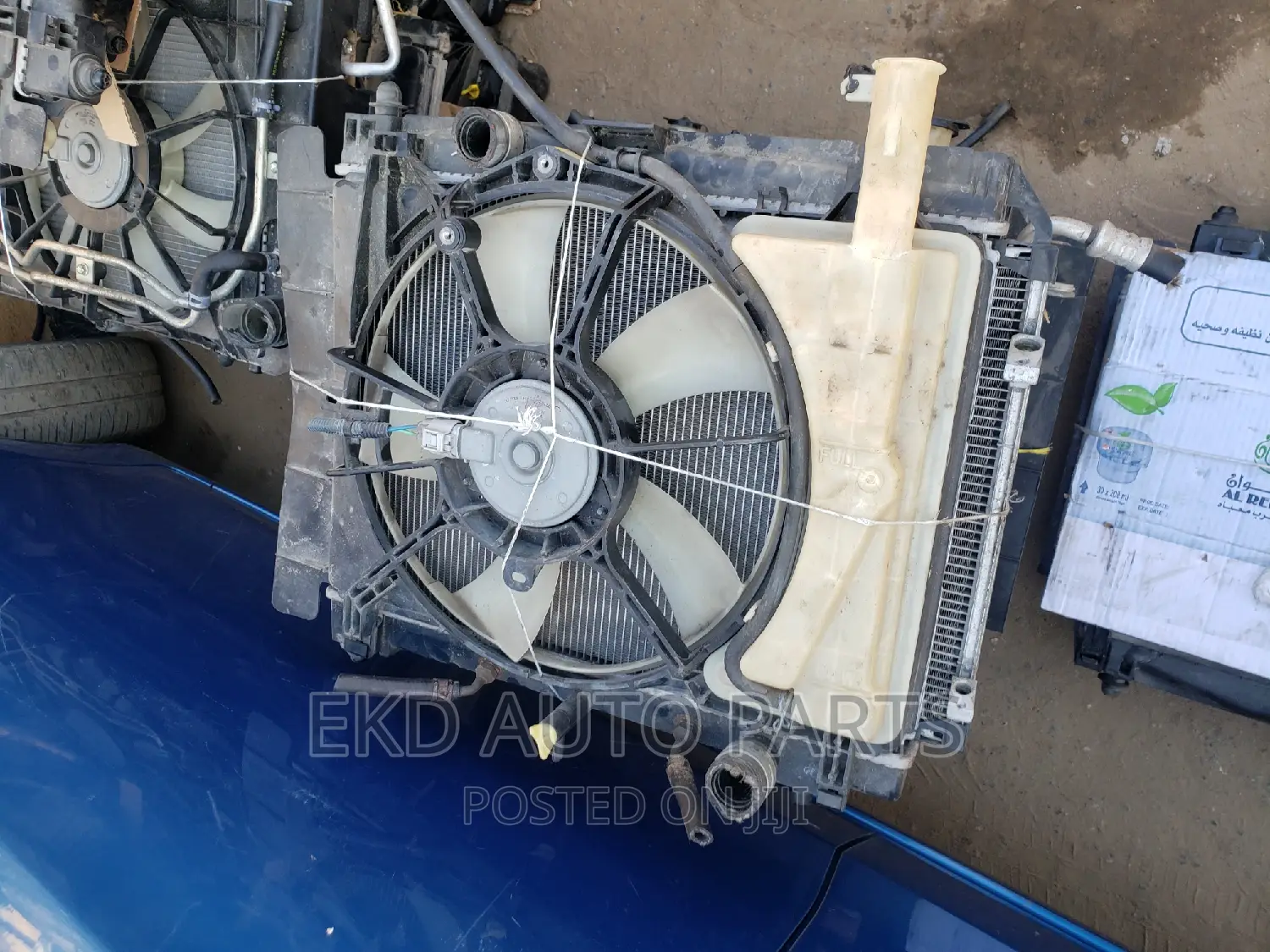 Radiator,Fan and Condensor (Yaris 07-2012)