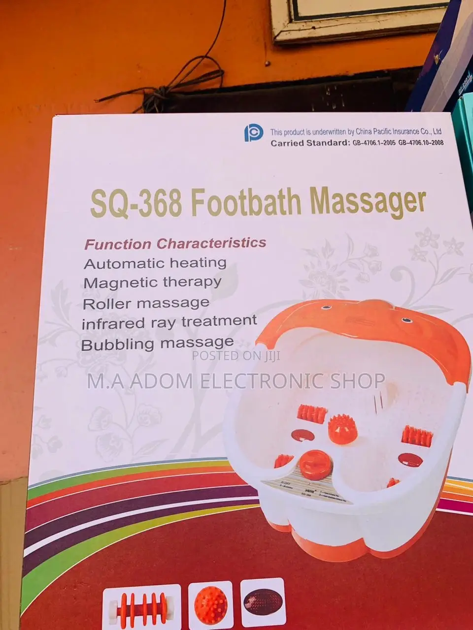 Energy Sufficient SQ-368 Footbath Massager.